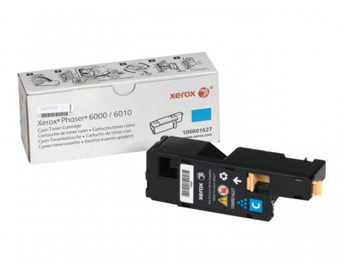 XEROX Phaser 6000&comma; 6010&comma; 6015 tonercartridge cyaan standard capacity 1&period;000 pagina s 1-pack