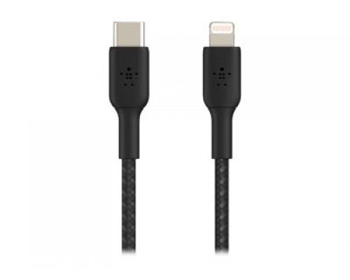 BELKIN Braided C-LTG 1M BLK