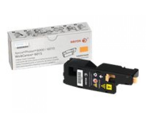 XEROX Phaser 6000&comma; 6010&comma; 6015 tonercartridge geel standard capacity 1&period;000 pagina s 1-pack