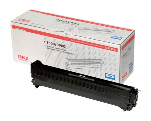OKI C9600&comma; C9650&comma; C9800&comma; C9850 drum cyaan standard capacity 30&period;000 pagina s 1-pack