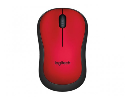 LOGITECH M220 Silent Red - 2&period;4GHZ - EMEA