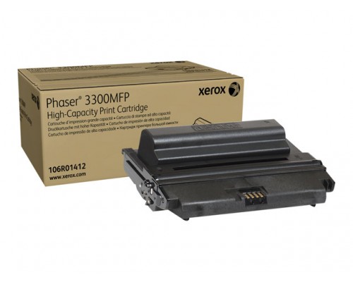 XEROX Phaser 3300MFP cartridge tonercartridge zwart high capacity 8&period;000 pagina s 1-pack