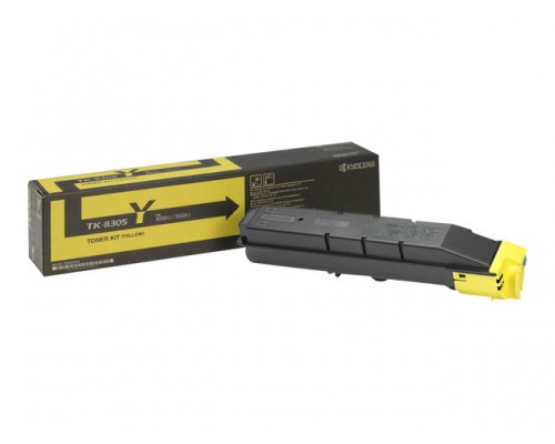 KYOCERA TK-8305Y toner geel standard capacity 15&period;000 pagina s 1-pack