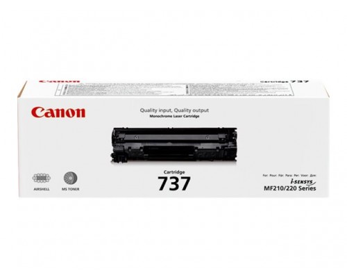CANON CRG-737 tonercartridge zwart standard capacity 2&period;100 pagina s 1-pack