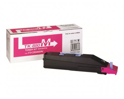 KYOCERA TK-880M tonercartridge magenta standard capacity 25&period;000 paginas 1-pack