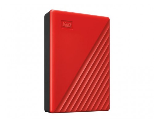 WD My Passport 4TB portable HDD USB3&period;0 USB2&period;0 compatible Red Retail