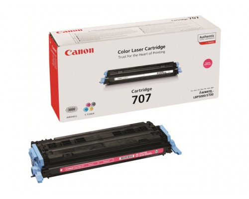 CANON 707 tonercartridge magenta standard capacity 2.000 paginas 1-pack