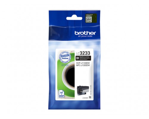 BROTHER LC-3233BK Black Ink 3000 pages