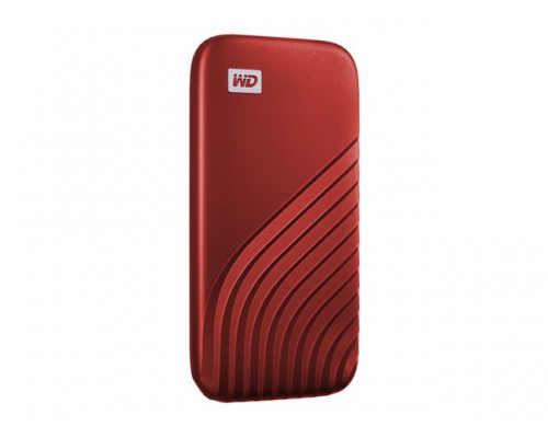 WD My Passport SSD 1TB Red Cross Compatible USB 3&period;2 Gen-2 and USB-C 1050MB&sol;s Read 1000MB&sol;s Write PC & Mac Compatiable