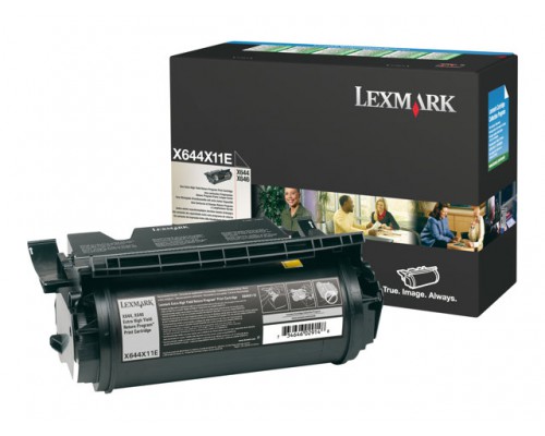 LEXMARK X644e&comma; X646dte tonercartridge zwart extra high capacity 32&period;000 pagina s 1-pack return program