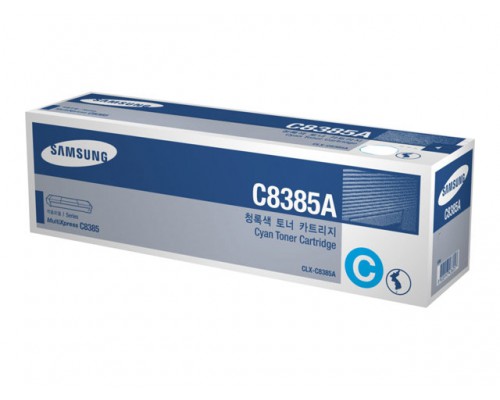 SAMSUNG CLX-C8385A&sol;ELS Cyan Toner Cartrid