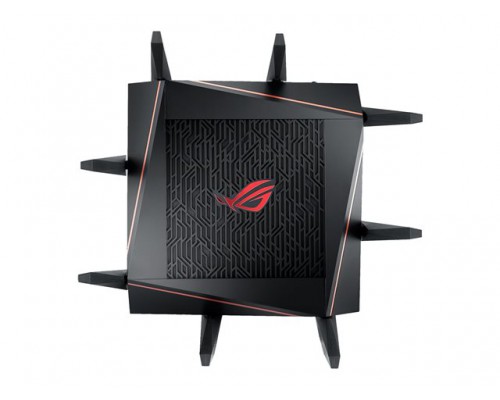 ASUS ROG Rapture GT-AC5300 Tri-band 4x4 Gaming Wi-Fi Router with 8-port Gigabit Gamers Private Network Game ports Game boost