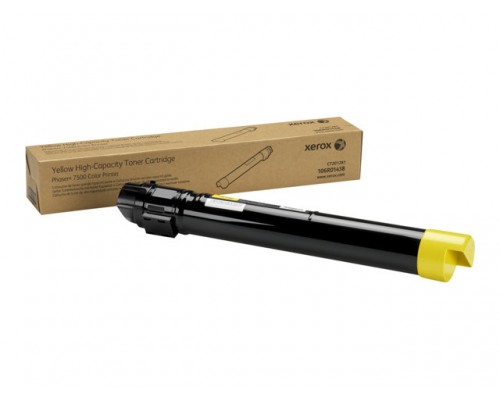 XEROX Phaser 7500 tonercartridge geel high capacity 17&period;800 paginas 1-pack