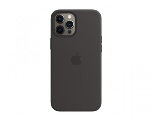 APPLE iPhone 12 Pro Max Silicone Case with MagSafe - Black