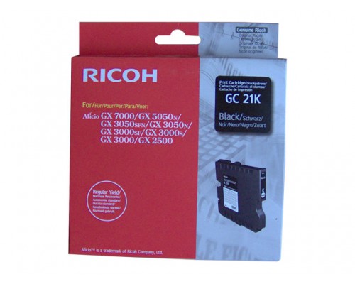 RICOH GC-21K gel cartridge zwart standard capacity 1&period;500 pagina s 1-pack