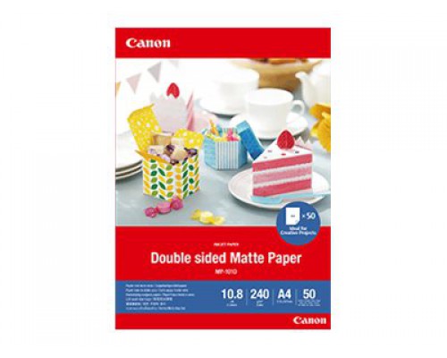 CANON MP-101D A4 50 DOUBLE MATTE PHOTO PAPER