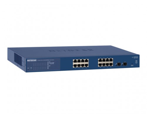 NETGEAR GS716T-300EUS ProSafe  - Switch - Managed - 16 x 10&sol;100&sol;1000 &plus; 2 x shared SFP - desktop
