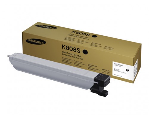 SAMSUNG CLT-K808S&sol;ELS Black Toner Cartridge