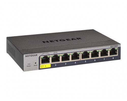 NETGEAR 8-Port Gigabit Ethernet Smart Managed Pro Switch