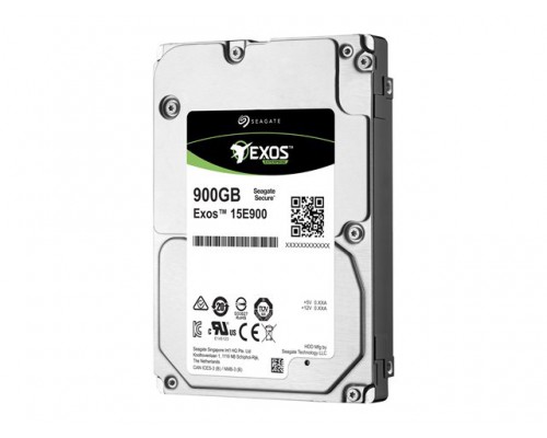 SEAGATE EXOS 15E900 Enterprise Performance 15K 900GB HDD 4K Native / 512 Emulation 15000rpm 12Gb/s SAS 256MB cache 2.5inch BLK