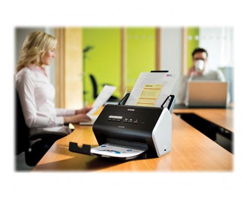 BROTHER ADS-2400N Desktopscanner dubbelzijdig scannen 30ppm 600 x 600 dpi, 256 MB, ADF 50 vel