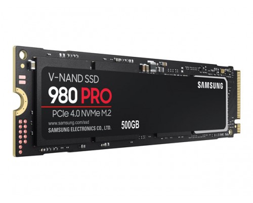 SAMSUNG 980 PRO SSD 500GB M&period;2 NVMe PCIe 4&period;0