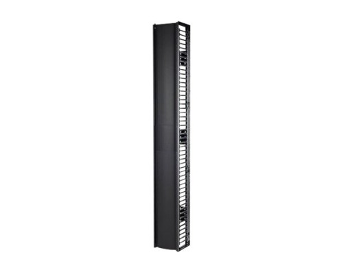 APC ValueLine Vertical Cable Manag 2 & 4 Post Racks 96 Inch H X 12 Inch W Single-Sided with Door
