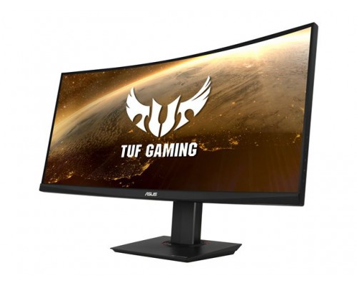 ASUS Display VG35VQ ROG 35inch Gaming Curved UWQHD 100Hz Adaptive-Sync 1ms 3440x1440 21&colon;9 USB HDMI DP