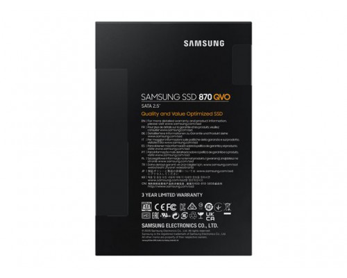SAMSUNG 870 QVO SSD 1TB 2&period;5inch SATA 6&period;0Gbps &lpar;P&rpar;