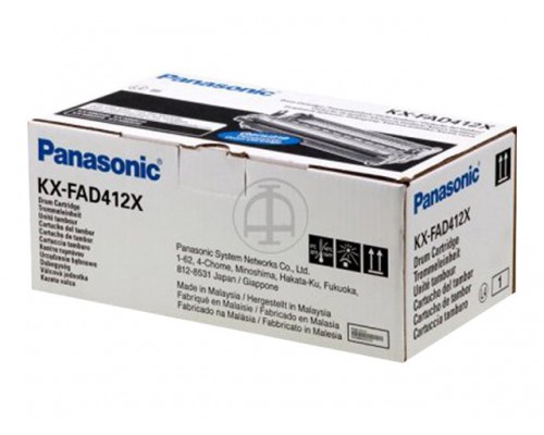PANASONIC KX-FAD412X drum zwart standard capacity 6&period;000 pagina s 1-pack