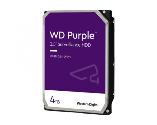 WD Purple 4TB SATA 6Gb/s CE HDD 3.5inch internal 5400Rpm 64MB Cache 24x7 Bulk