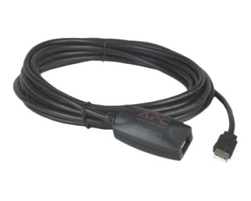 APC NetBotz USB Latching Repeater Cable Plenum - 5m