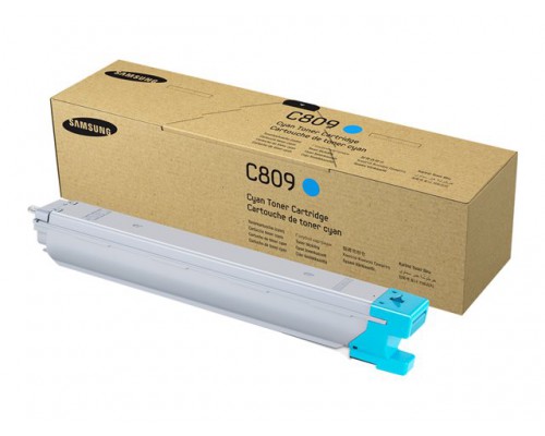 SAMSUNG CLT-C809S&sol;ELS Cyan Toner Cartridge