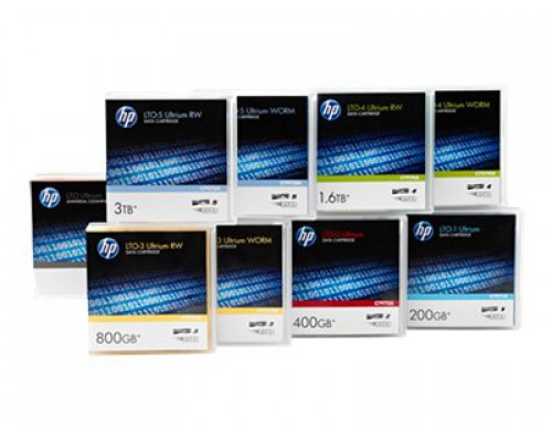 HPE LTO6 Ultrium 6&comma;25 TB BaFe RW Eco Pack &lpar;No Case&rpar; Unlabelled Data Cartridge &lpar;20 pk&rpar;