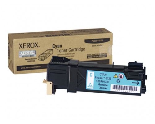 XEROX Phaser 6125 tonercartridge cyaan standard capacity 1&period;000 pagina s 1-pack