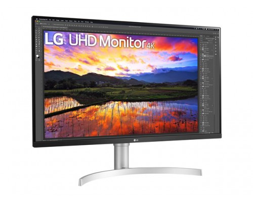 LG 32UN650-W&period;AEU 31&period;5inch Monitor IPS HDR10 16&colon;9 3840x2160 350 cd&sol;m2 60hz non Glare HDMIx2 DisplayPort 1&period;4v Headphone Out Speakers