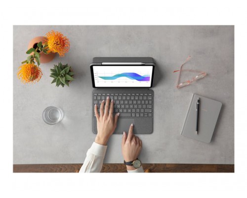 LOGITECH Folio Touch for iPad Pro 11inch - GREY - FRA - CENTRAL