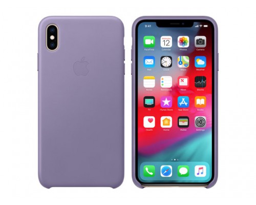 APPLE iPhone XS Max Leather Case Lilac