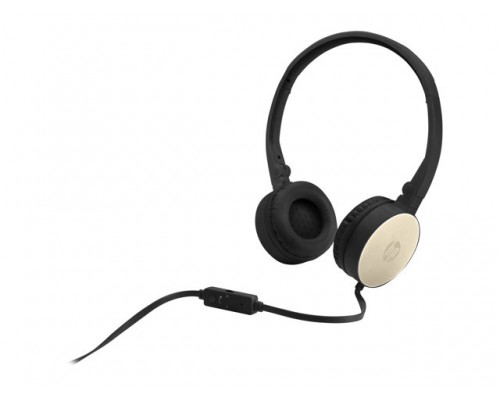 HP Stereo Headset H2800 Black w. Silk Gold