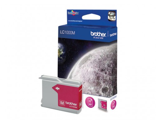 BROTHER LC-1000 inktcartridge magenta standard capacity 500 pagina s 1-pack
