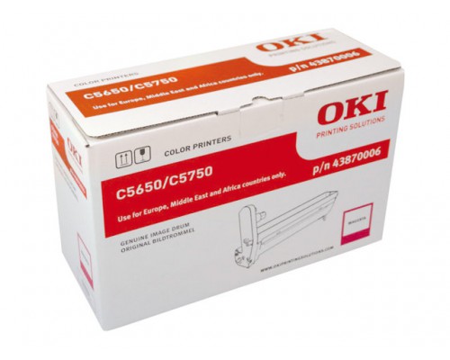 OKI C5650&comma; C5750 drum magenta standard capacity 20&period;000 pagina s 1-pack