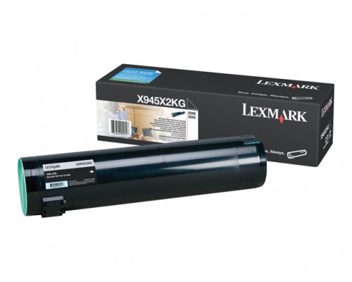 LEXMARK X940e&comma; X945e tonercartridge zwart standard capacity 36&period;000 pagina s 1-pack