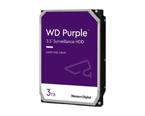 WD Purple 3TB SATA 6Gb/s CE HDD 3.5inch internal 5400Rpm 64MB Cache 24x7 Bulk