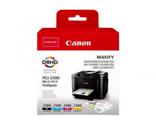 CANON INK PGI-2500 BK&sol;C&sol;M&sol;Y MULTI