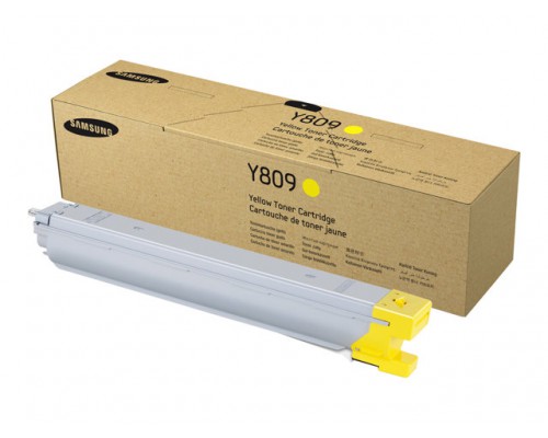 SAMSUNG CLT-Y809S&sol;ELS Yellow Toner Cartridge