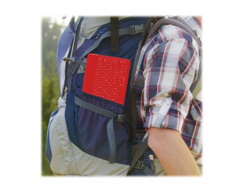 LOGITECH Keys-To-Go Apple Red &lpar;UK English &sol; US International&rpar;