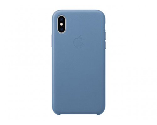 APPLE iPhone XS Leather Case Cornflower