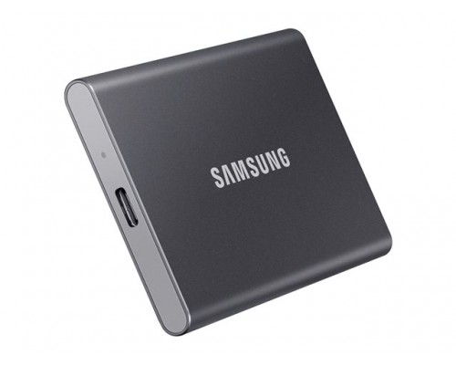 SAMSUNG Portable SSD T7 2TB extern USB 3&period;2 Gen 2 indigo titan grey