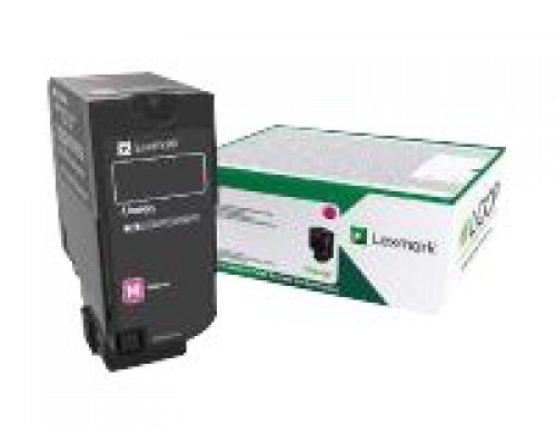 LEXMARK 15K Return Program Magenta Toner Cartridge CS&sol;CX827