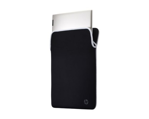 HP Protective Reversible 14inch Black&sol;Silver Laptop Sleeve